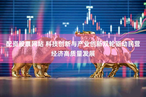 配资股票网站 科技创新与产业创新双轮驱动民营经济高质量发展